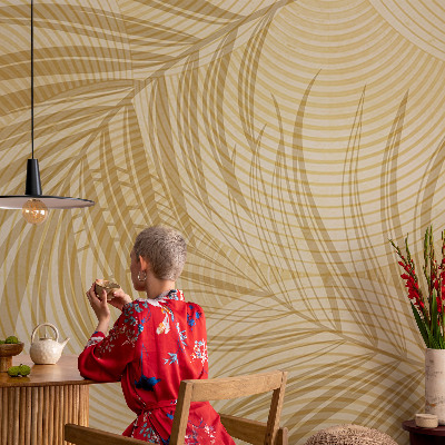 Bedroom wall mural wallpaper Tropical elegance