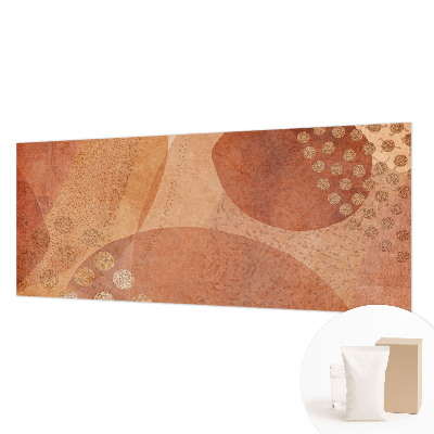 Large wall mural wallpaper with earthy compositions