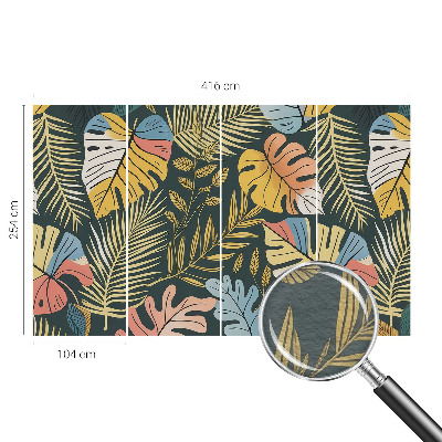 Modern wall mural Tropical energy