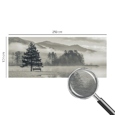 Modern wall mural for bedroom with a romantic landscape design
