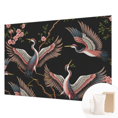 Premium photo wallpaper Floral pattern