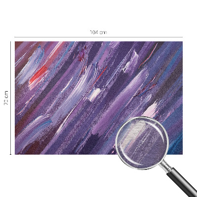 Bedroom wall mural wallpaper with colorful brushstroke pattern