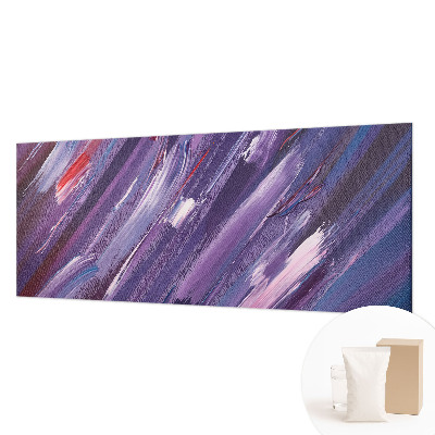 Bedroom wall mural wallpaper with colorful brushstroke pattern