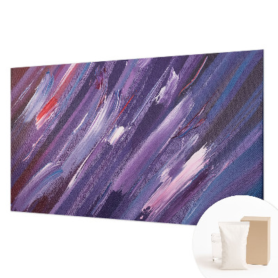 Bedroom wall mural wallpaper with colorful brushstroke pattern