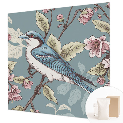 Large wallpaper mural with a Spring harmony design
