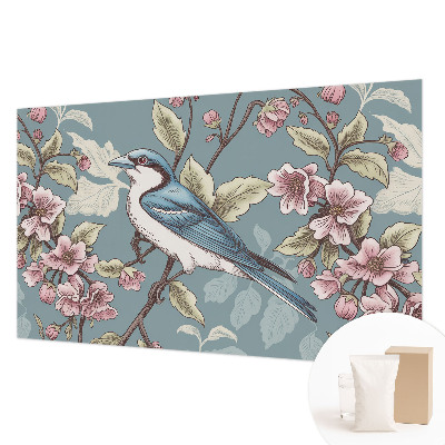 Large wallpaper mural with a Spring harmony design