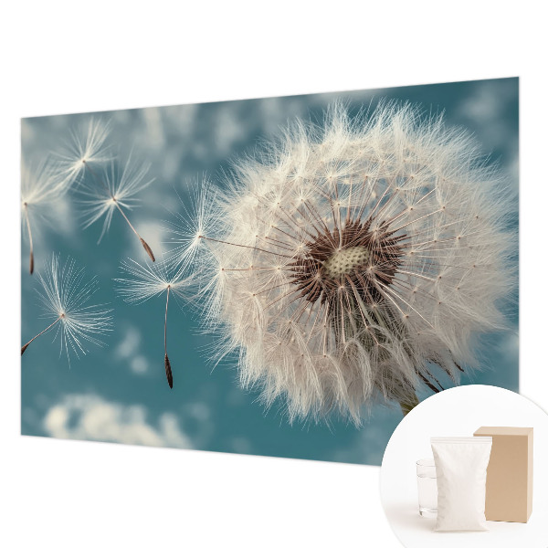 Large wall mural wallpaper with a subtle ethereal effect