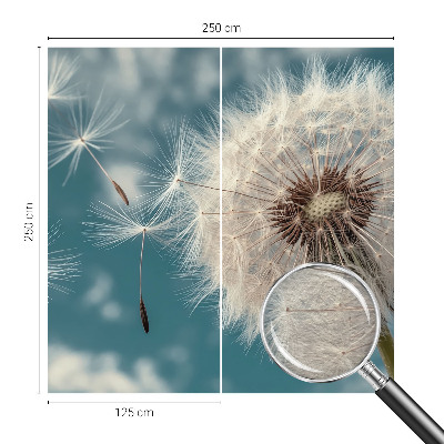 Large wall mural wallpaper with a subtle ethereal effect