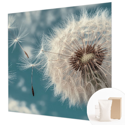 Large wall mural wallpaper with a subtle ethereal effect