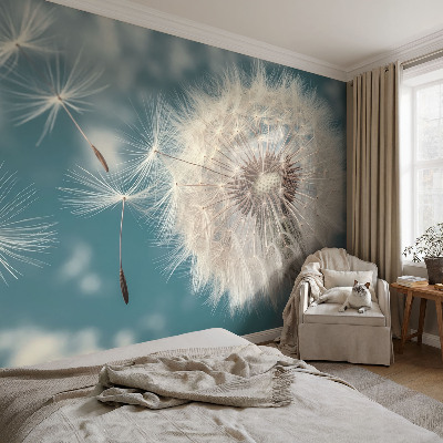 Large wall mural wallpaper with a subtle ethereal effect