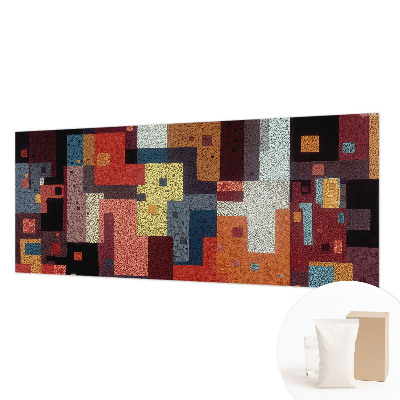 High quality photo wallpaper with colorful geometric shapes