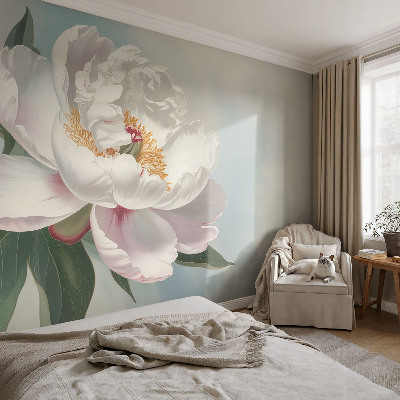 Non-woven wall mural Beautiful peony