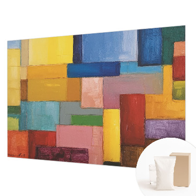 Wall mural Colored rectangles