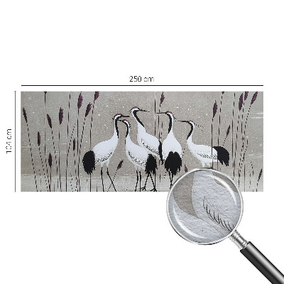 Bedroom wall mural wallpaper A flock of cranes