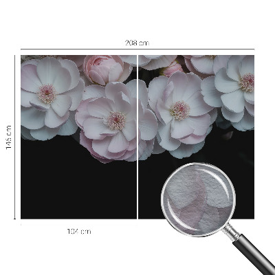 Large wall mural wallpaper A delicate bouquet