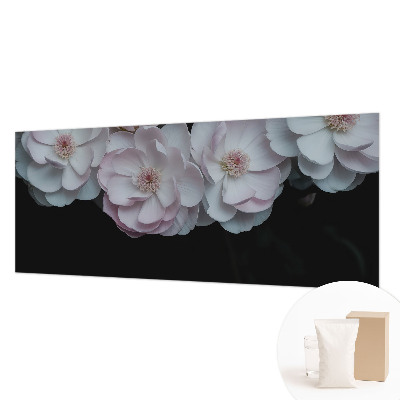 Large wall mural wallpaper featuring a delicate bouquet
