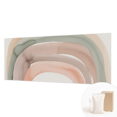 High quality photo wallpaper with a rainbow arches design