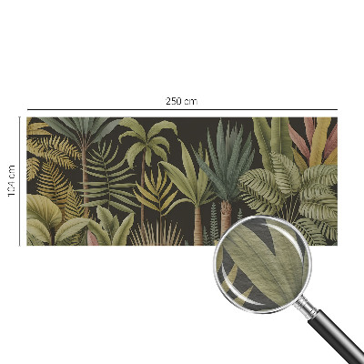 Premium wall mural for bedroom Tropical jungle