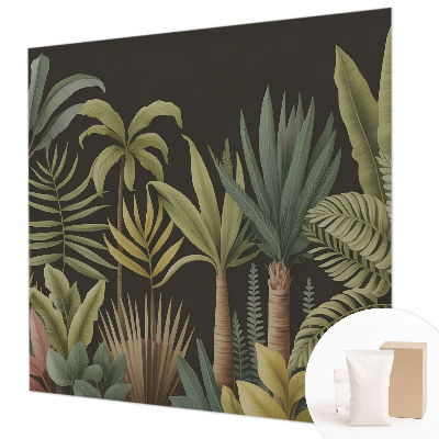 Premium wall mural for bedroom Tropical jungle