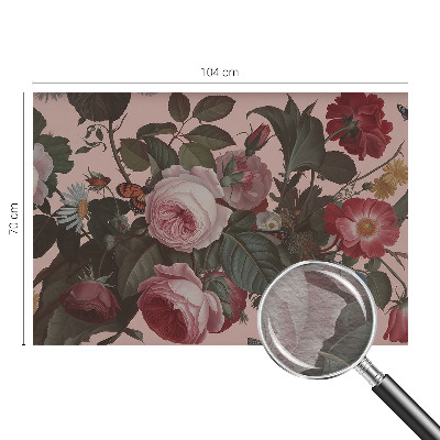 Premium photo wallpaper Floral elegance