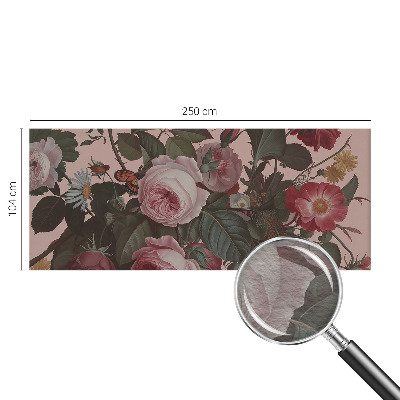 Premium photo wallpaper Floral elegance