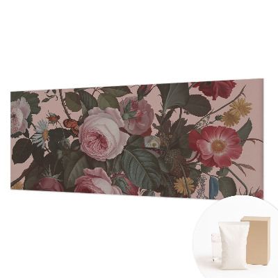 Premium photo wallpaper with a floral elegance design