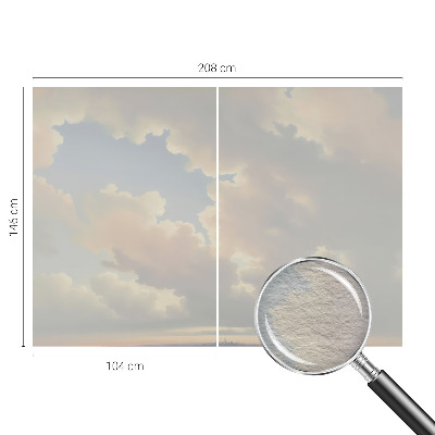Wall mural Pastel sky