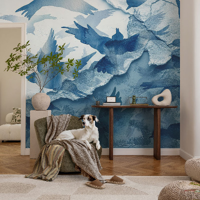 Photo wall mural Dynamic birds