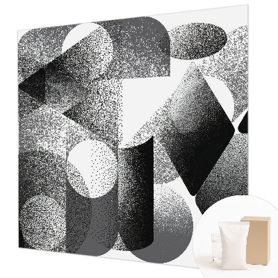 Wallpaper mural for living room Geometric shapes