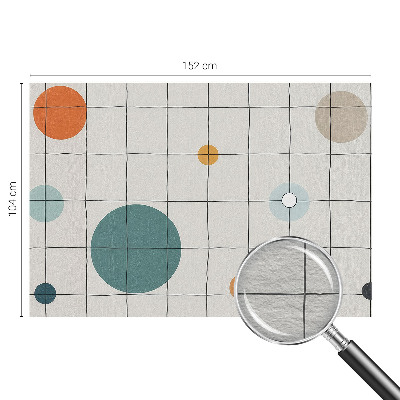 Large wall mural Colored circles