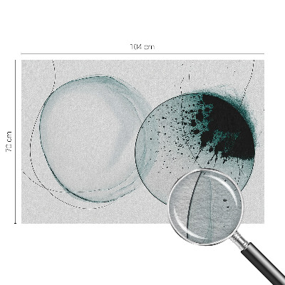 High quality photo wallpaper Green circles