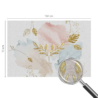 High quality wall mural wallpaper with a botanical motif
