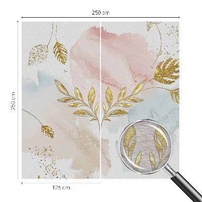 High quality wall mural wallpaper with a botanical motif
