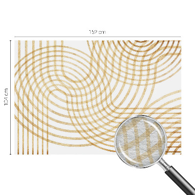 Premium wall mural for bedroom with a geometric weave pattern