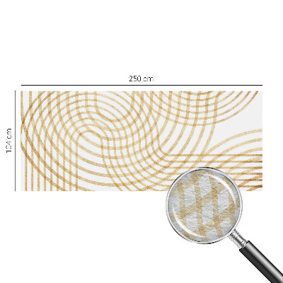 Premium wall mural for bedroom with a geometric weave pattern