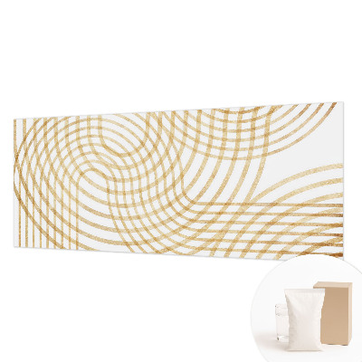 Premium wall mural for bedroom with a geometric weave pattern