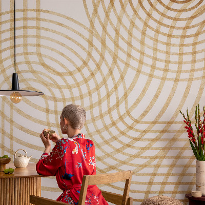 Premium wall mural for bedroom Geometric weaves