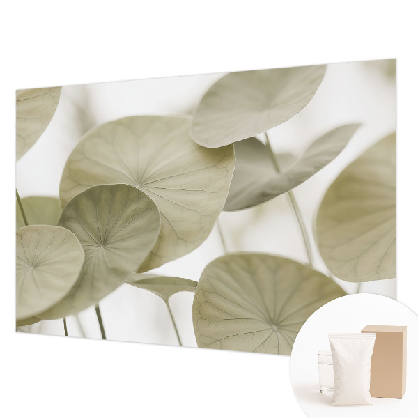 Wall mural with a natural, elegant design