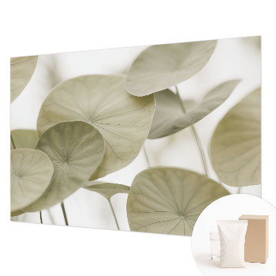Wall mural with a natural, elegant design