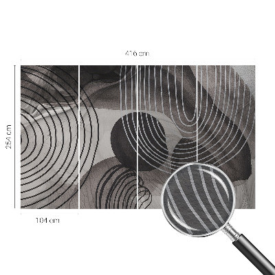Photo wallpaper Harmony of forms
