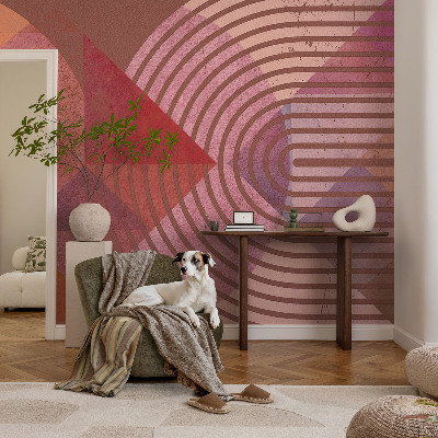 Wall mural for living room Abstract forms
