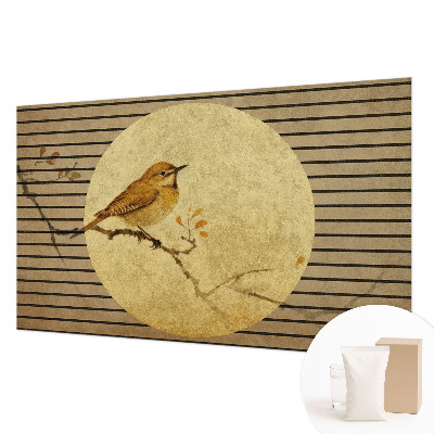 Wall mural for bedroom Harmony bird