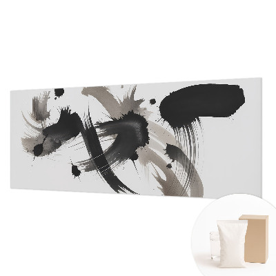 Wallpaper mural for living room featuring an abstract expression design