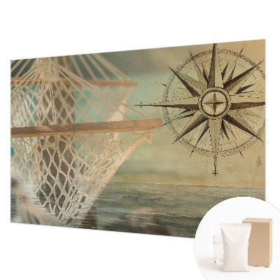 Large wall mural wallpaper with a sea relaxation scene