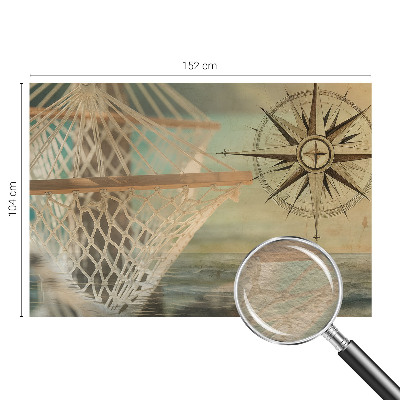 Large wall mural wallpaper with a sea relaxation scene