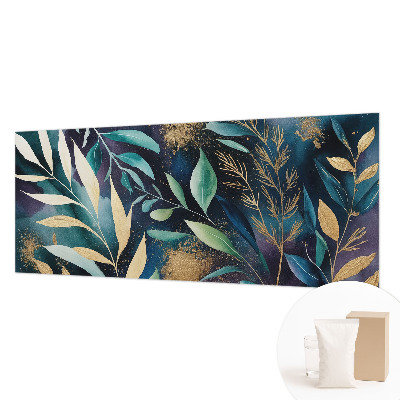 Modern wall mural Botanical leaves