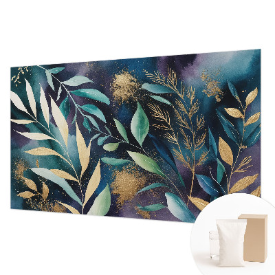 Modern wall mural Botanical leaves