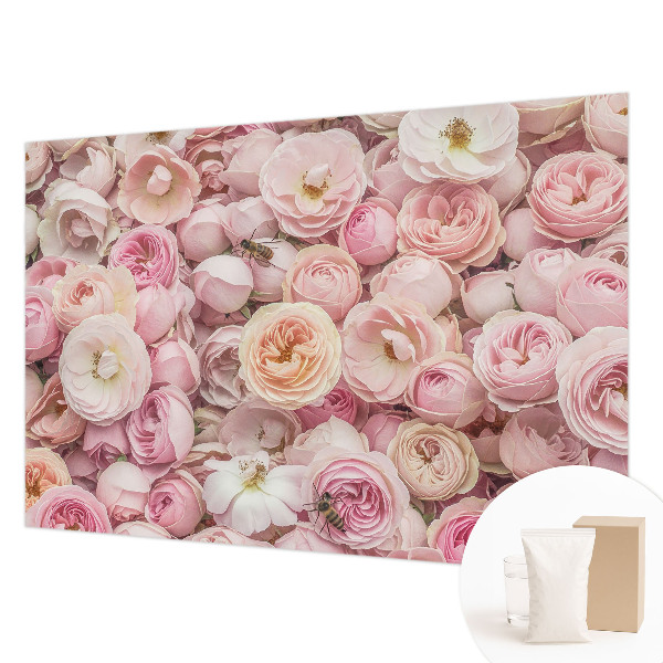 High quality photo wallpaper with a beautiful floral motif