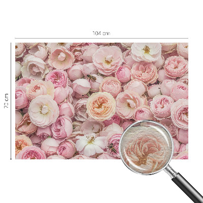 High quality photo wallpaper with a beautiful floral motif