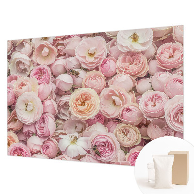 High quality photo wallpaper with a beautiful floral motif